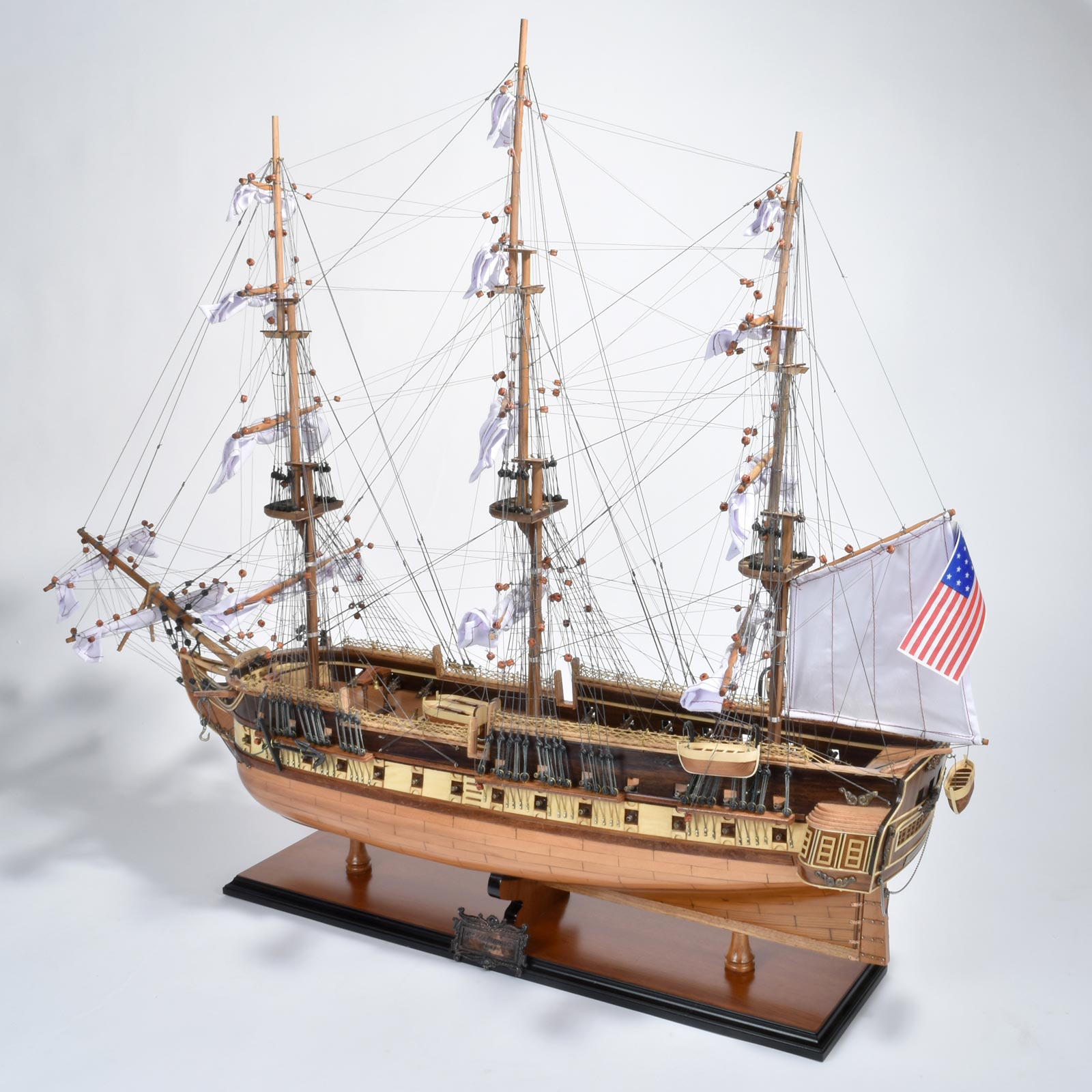 USS Constitution Assembled Model